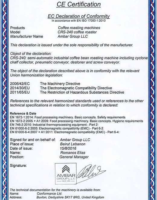 CE Certification